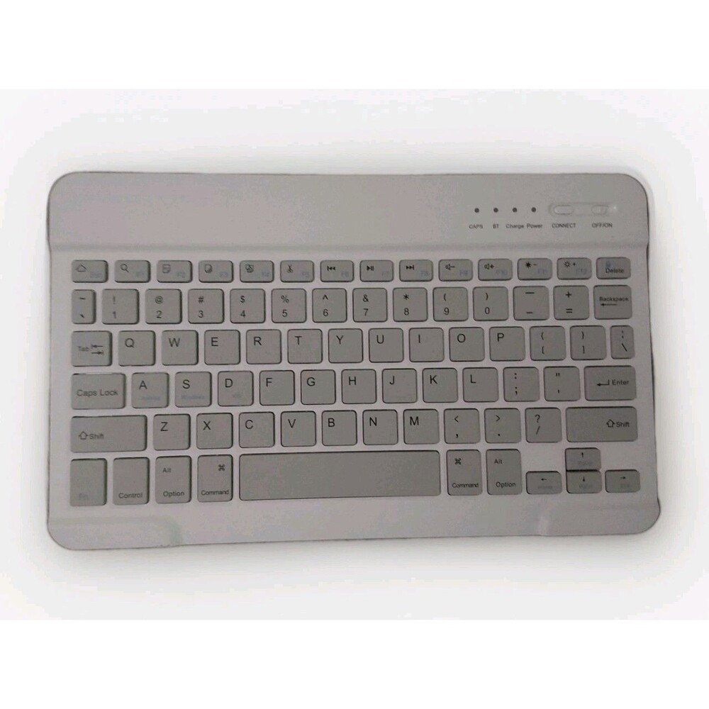 Ultra Slim Bluetooth Mini  Keyboard Wireless Rechargeabl No Cable